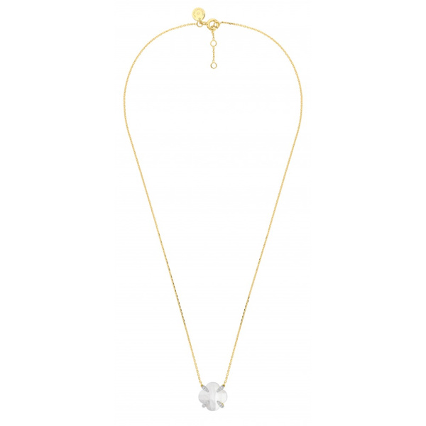 Collier Morganne Bello Victoria Lys Or Jaune Nacre Diamants