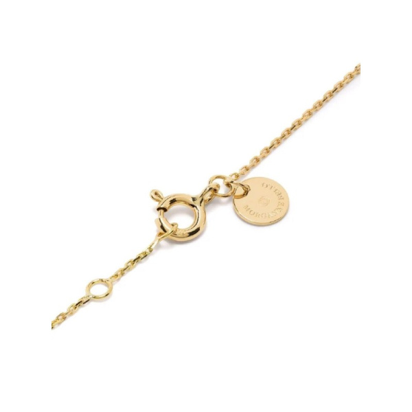 Collier Morganne Bello Coller Songe Ras Du Cou Or Jaune Topaze Blue London