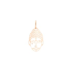 Pendentif Ginette NY Mini Buddha Charm Or Rose