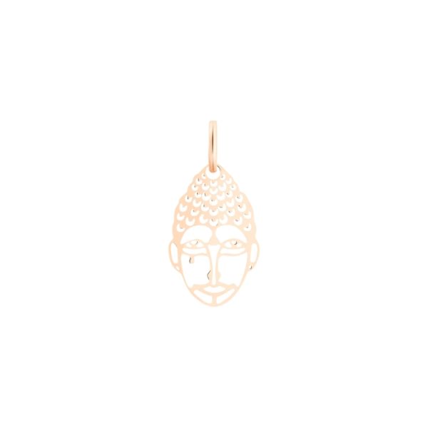 Pendentif Ginette NY Mini Buddha Charm Or Rose