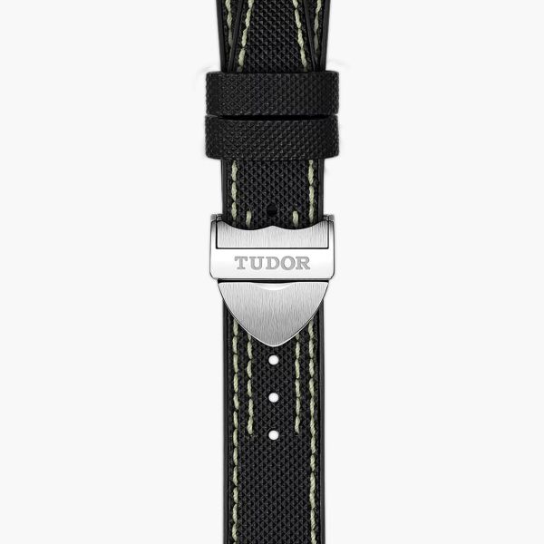 MONTRE TUDOR BLACK BAY PRO 39 MM BRACELET CAOUTCHOUC CUIR