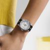 MONTRE TUDOR BLACK BAY PRO 39 MM BRACELET TISSU NOIR BANDE JAUNE
