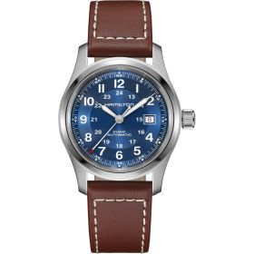 Montre Hamilton Khaki Field Auto 42 mm Cadran Bleu