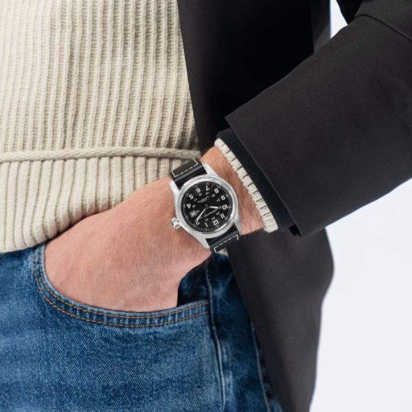 Montre Hamilton Khaki Field Auto 42 mm Cadran Noir