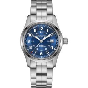 Montre Hamilton Khaki Field Auto 42 mm Cadran Bleu