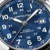 Montre Hamilton Khaki Field Auto 42 mm Cadran Bleu