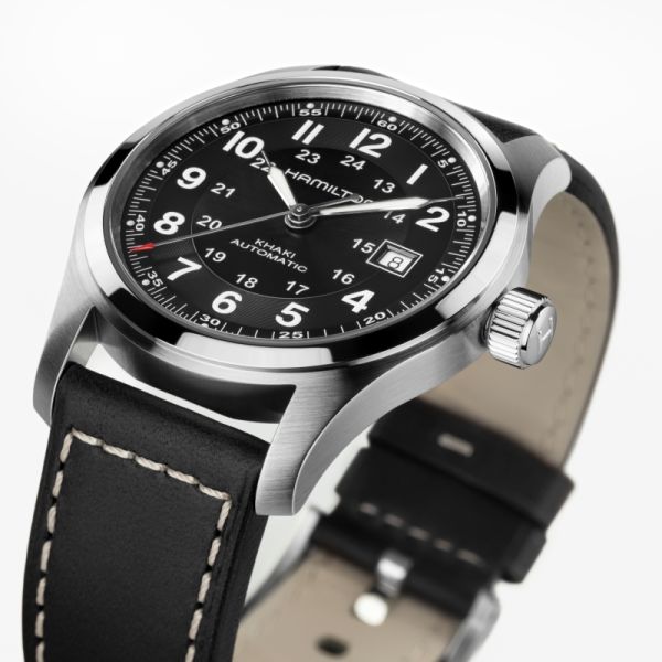 Montre Hamilton Khaki Field Auto 42 mm Cadran Noir
