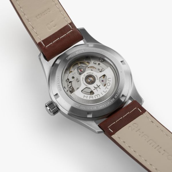 Montre Hamilton Khaki Field Auto 38 mm Cadran Bleu