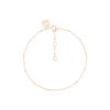 Bracelet Ginette NY Bead Chain Or Rose