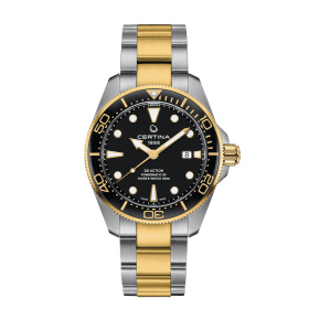 Montre Certina DS Action Diver 43mm Powermatic 80 Automatique Cadran Noir