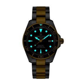 Montre Certina DS Action Diver 43mm Powermatic 80 Automatique Cadran Noir