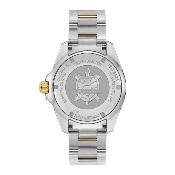 Montre Certina DS Action Diver 43mm Powermatic 80 Automatique Cadran Noir