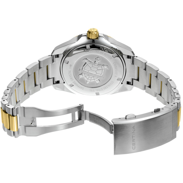 Montre Certina DS Action Diver 43mm Powermatic 80 Automatique Cadran Noir