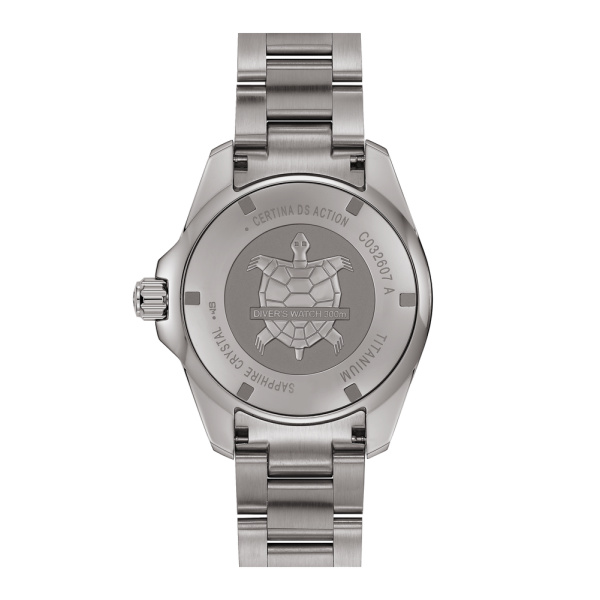 Montre Certina DS Action Diver 43mm Powermatic 80 Automatique Cadran Noir