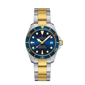 Montre Certina DS Action Diver 38mm Powermatic 80 Sea Turtle Conservancy Special Edition Automatique Cadran Bleu