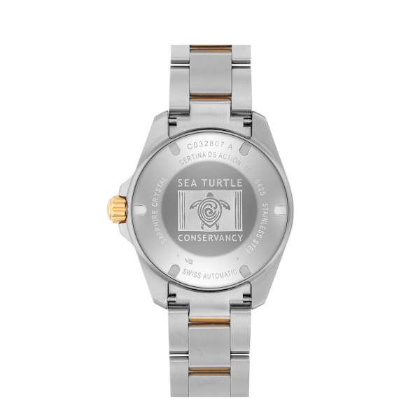 Montre Certina DS Action Diver 38mm Powermatic 80 Sea Turtle Conservancy Special Edition Automatique Cadran Bleu