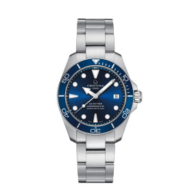 Montre Certina DS Action Diver 38mm Powermatic 80 Automatique Cadran Bleu