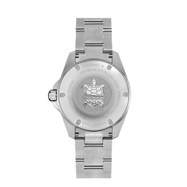 Montre Certina DS Action Diver 38mm Powermatic 80 Automatique Cadran Noir