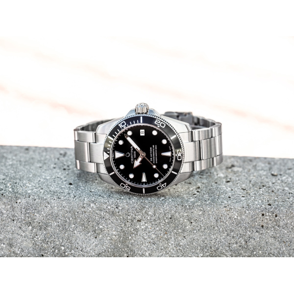 Montre Certina DS Action Diver 38mm Powermatic 80 Automatique Cadran Noir