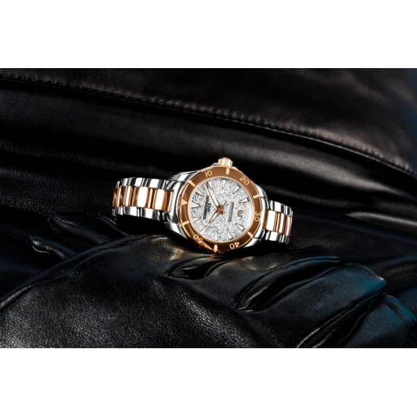 Montre Certina DS Action Lady 29mm Quartz Cadran Argent