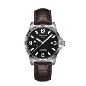 Montre Certina DS Podium GMT Quartz Cadran Noir