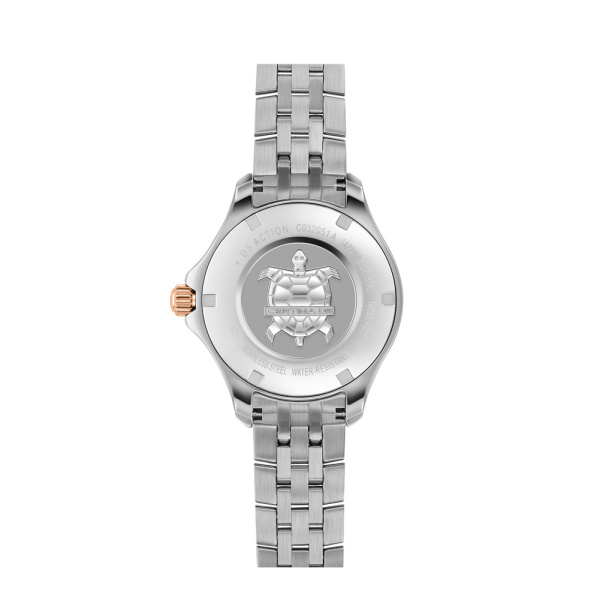 Montre Certina DS Action Lady Diamonds Quartz Cadran Argent