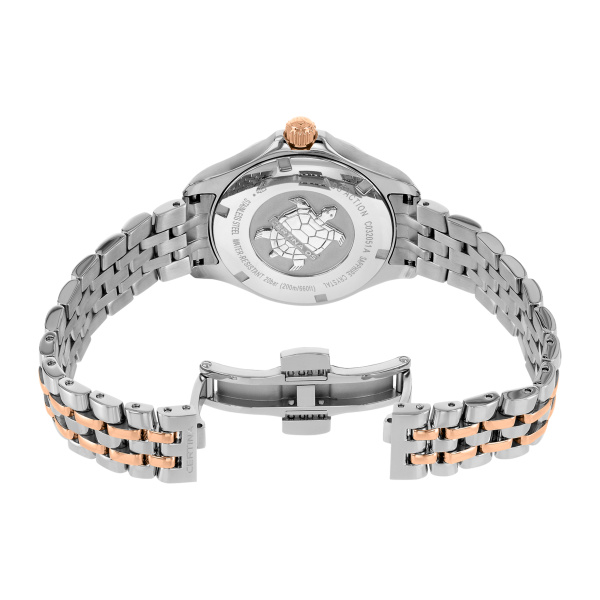 Montre Certina DS Action Lady Diamonds Quartz Cadran Argent