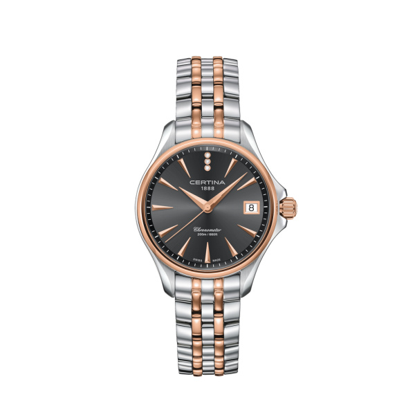 Montre Certina DS Action Lady Diamonds Quartz Cadran Gris