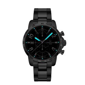 Montre Certina DS Podium Chronograph Automatic Automatique Cadran Noir