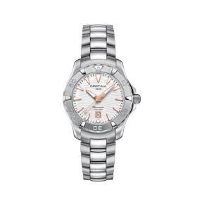 Montre Certina DS Action Lady 34mm Quartz Cadran Blanc