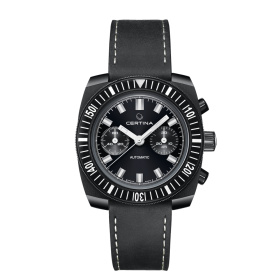 Montre Certina DS Chronograph Automatic 1968 Automatique Cadran Bleu