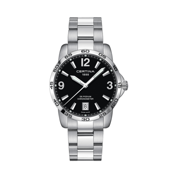 Montre Certina DS Podium 40mm Quartz Cadran Noir