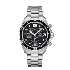 Montre Certina DS Action Chronograph Quartz Cadran Noir