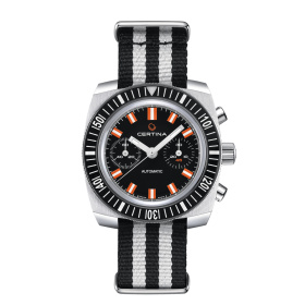 Montre Certina DS Chronograph Automatic 1968 Automatique Cadran Noir