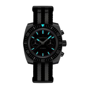 Montre Certina DS Chronograph Automatic 1968 Automatique Cadran Noir