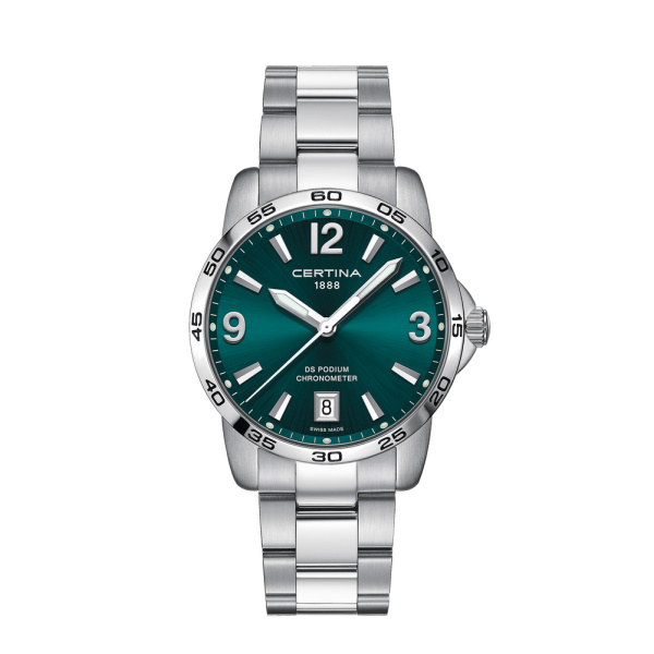 Montre Certina DS Podium 40mm Quartz Cadran Vert