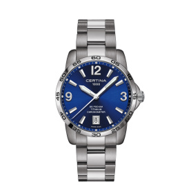 Montre Certina DS Podium 40mm Quartz Cadran Bleu