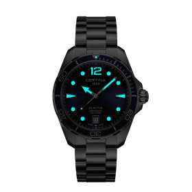 Montre Certina DS Action Quartz Cadran Bleu