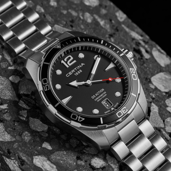 Montre Certina DS Action Quartz Cadran Bleu