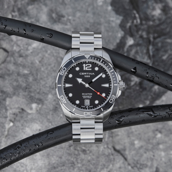 Montre Certina DS Action Quartz Cadran Bleu