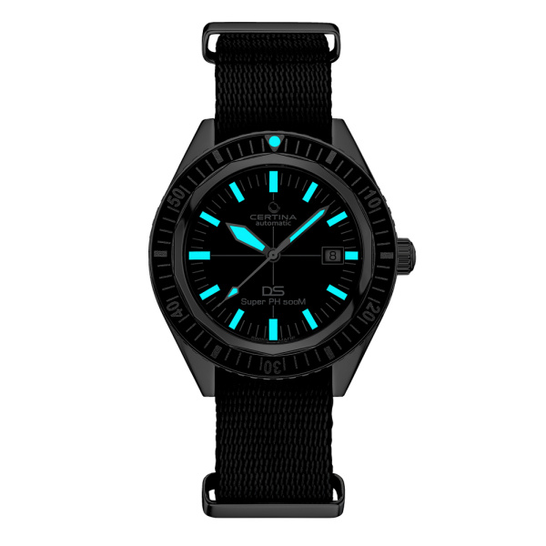 Montre Certina DS Super PH500M Automatique Cadran Noir