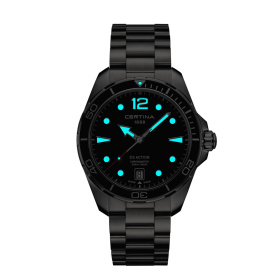 Montre Certina DS Action Quartz Cadran Noir