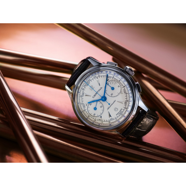 Montre Certina DS Automatic Automatique Cadran Argent