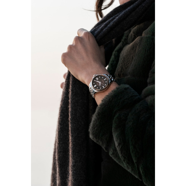 Montre Certina DS Action Lady Powermatic 80 Automatique Cadran Marron / Brun
