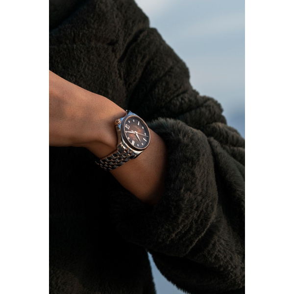 Montre Certina DS Action Lady Powermatic 80 Automatique Cadran Marron / Brun