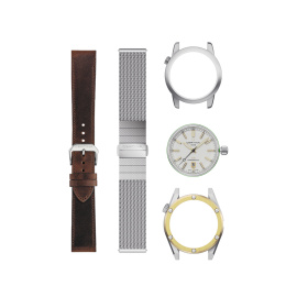 Montre Certina DS+ Kit Sport & Urban Automatique Cadran Argent