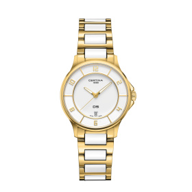 Montre Certina DS-6 Lady Quartz Cadran Blanc