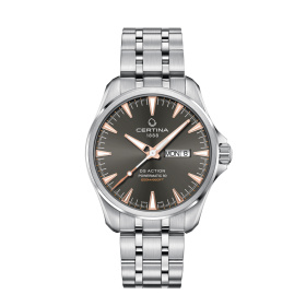 Montre Certina DS Action Day Date Powermatic 80 Automatique Cadran Gris