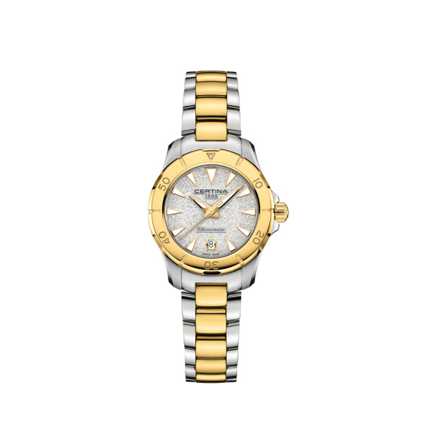 Montre Certina DS Action Lady 29mm Quartz Cadran Argent