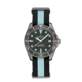 Montre Certina DS Action Diver 38mm Powermatic 80 Automatique Cadran Gris